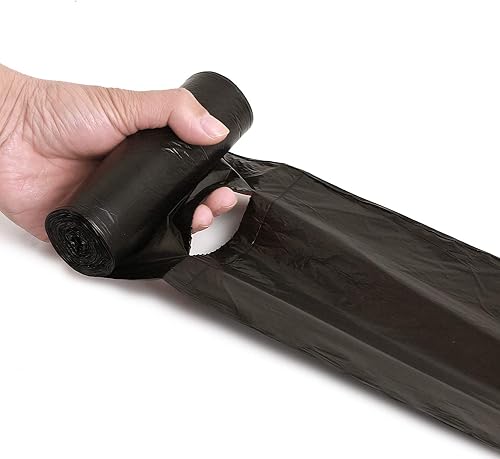 Miniatura 5 de Bolsas de basura recicladas de 4 a 6 galones, bolsas de basura biodegradables, bolsas de basura compostables, bolsas de reciclaje degradables,