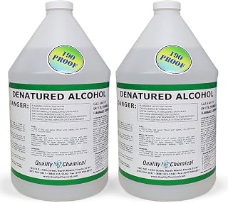 Quality Chemical Denatured Alcohol 190-2 Gallon case