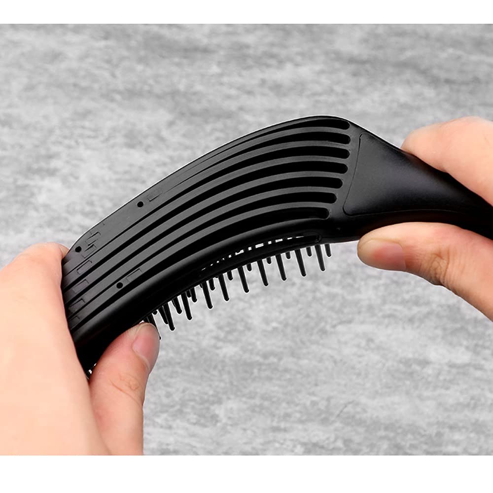 RTHGTFSZ Peine Detang Ling Brushset for hombres y mujeres, cepillos de pelo del secador de soplado ideal for el cabello mojado o seco, cerdas de peine for el cabello: deslízate a través de enredos con