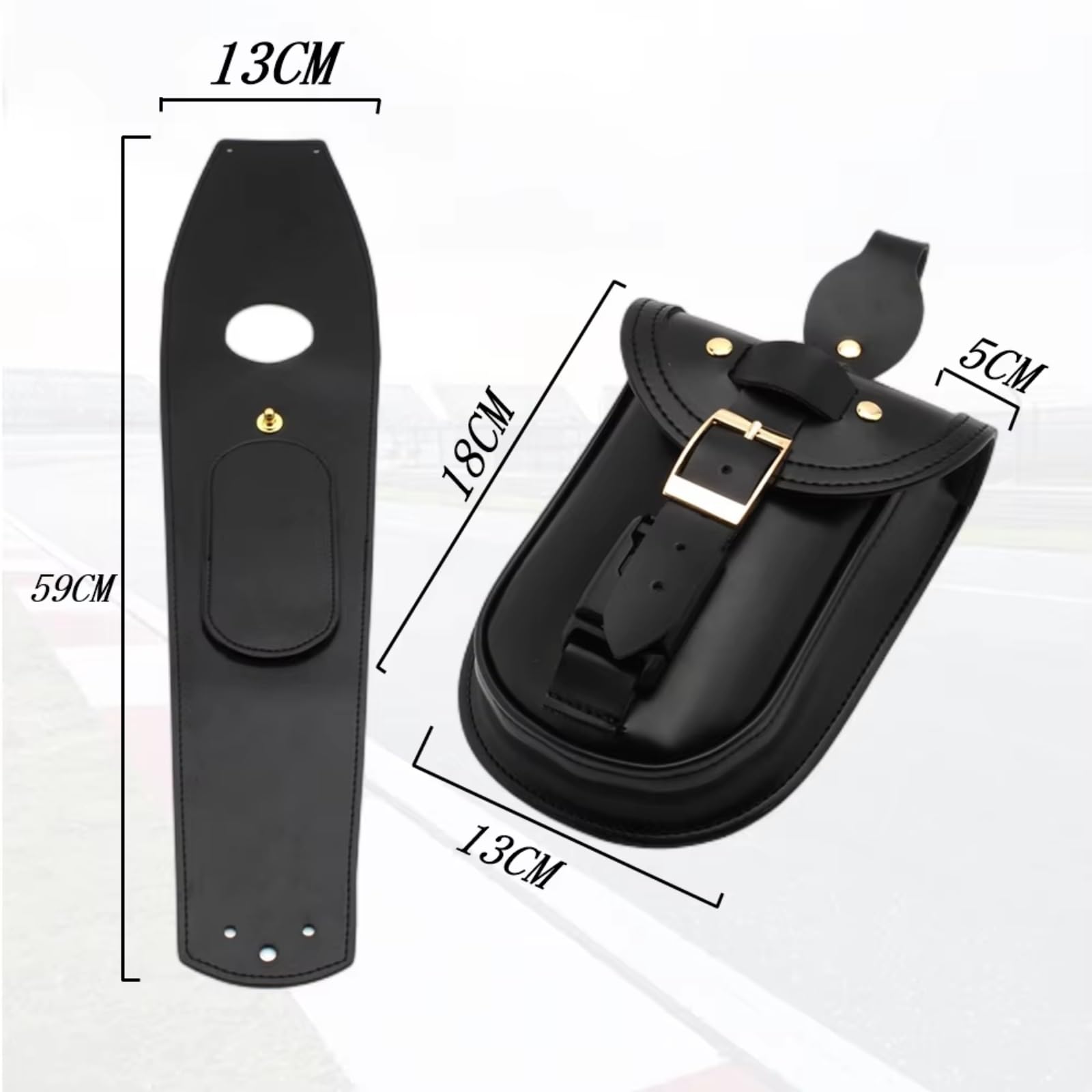Compatibile Con Per R18 Borsa Serbatoio Moto Borse Deposito Bagagli Accessori Parti Di Utensili Motociclette Nere Sacche Moto