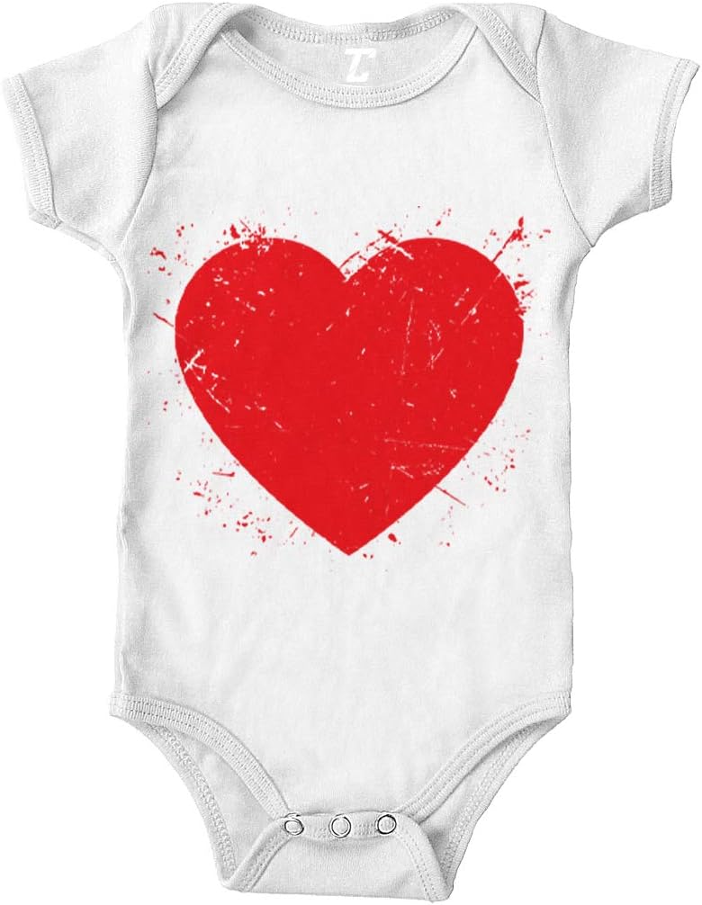 Distressed Heart - Valentine Love Bodysuit
