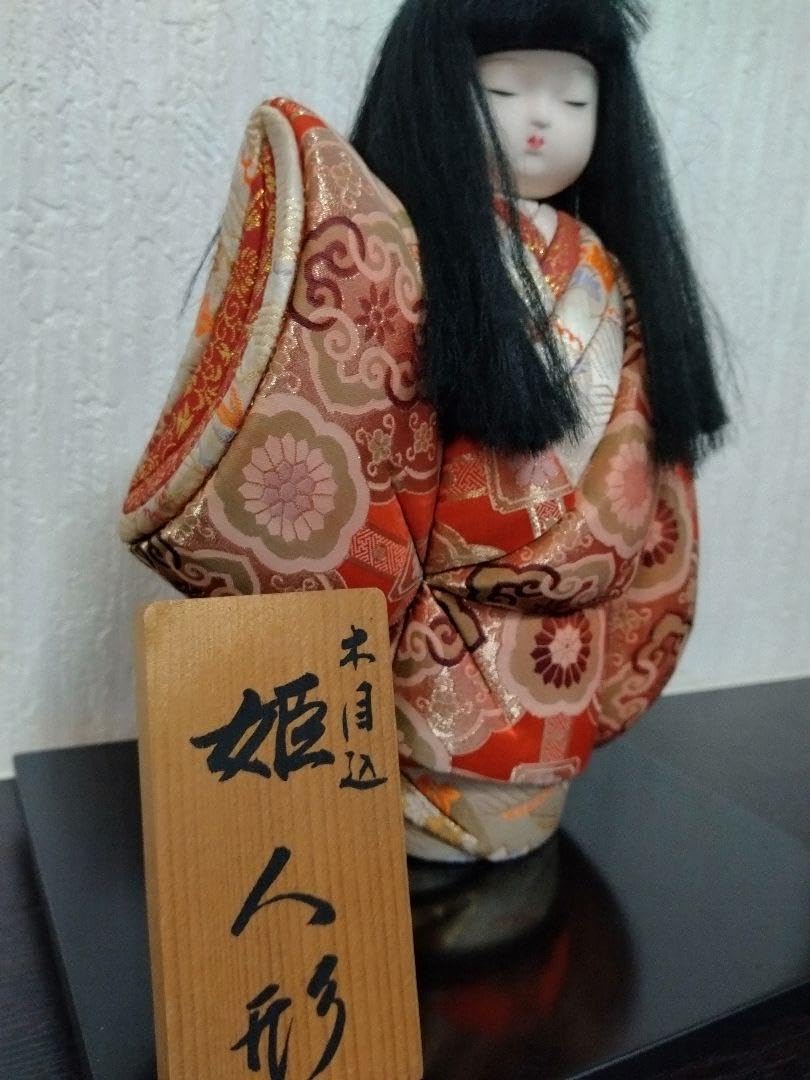 日本人形　木目込み人形 Amazon | 日本人形 木目込み 姫人形 レトロ アンティーク | 人形