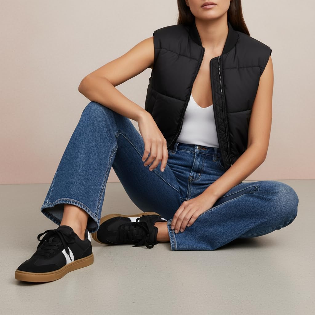 CUSHIONAIRE Balance Womens Sneakers, Casual Tennis Shoes for Women with Memory Foam and Slip Resistant Outsole - Image 7