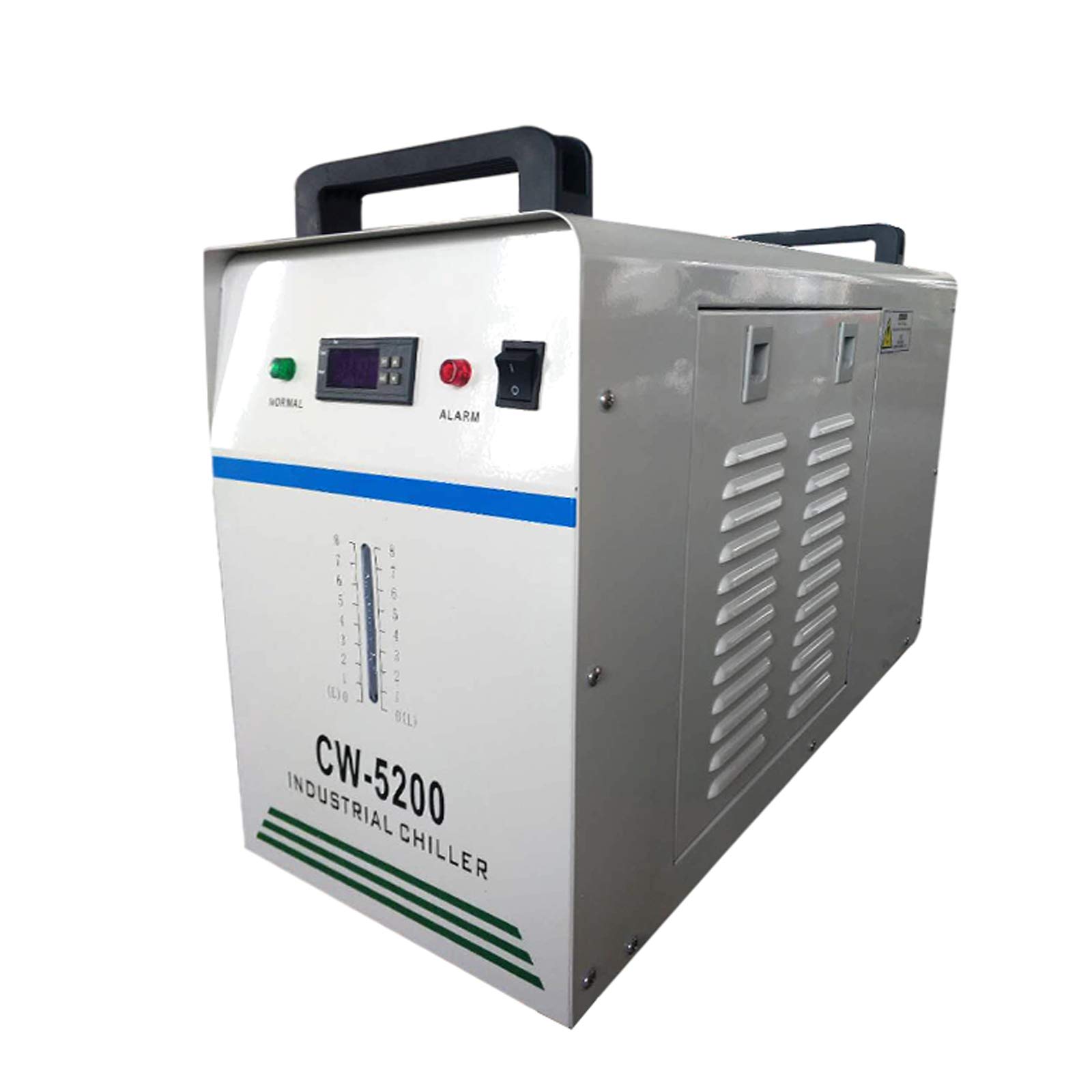 YUEWO CW5200 110V Industrial Water Chiller 10L Capacity Water Cooler Machine for Still Water Distiller Wine Making Kit