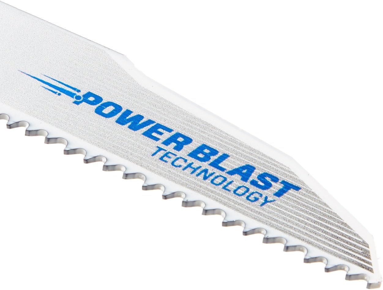 LENOX Tools Demolition Reciprocating Saw Blade with Power Blast Technology, Bi-Metal, 12-inch, 6 TPI, 5/PK