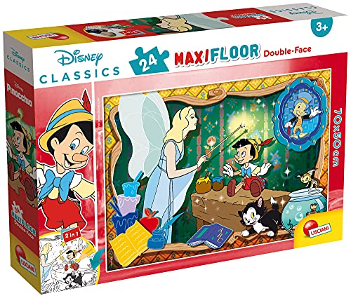 Lisciani - Disney Classics - Bodenpuzzle Pinocchio 24 Teile ab 3 Jahren – Ansicht 1