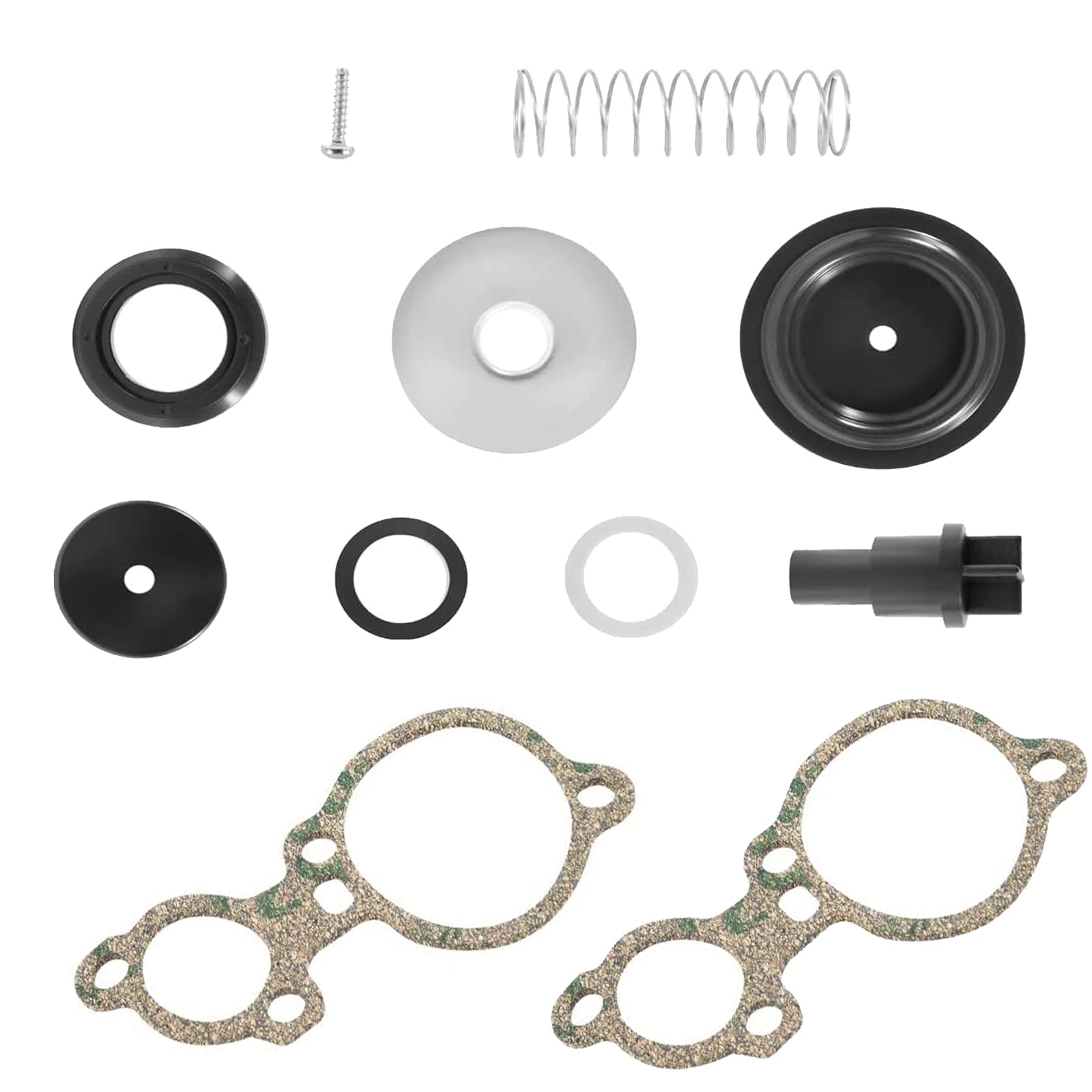 Poppet Valve Kit For Mercury Outboards — Replaces 8030-1 / 803062T1, Fits 135-200hp 2.0L/2.5L V6 (Magnum II/III, XR4/XR6, V135-V200)