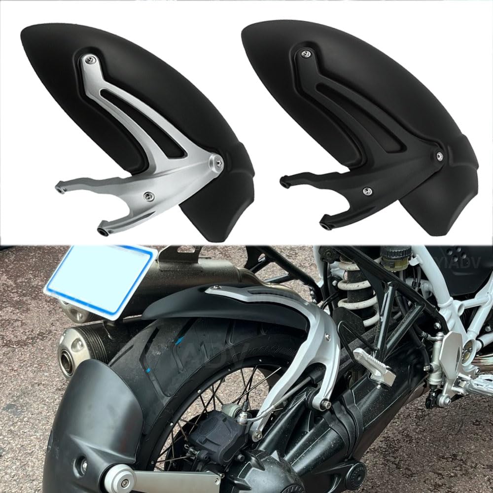 Motorcycle Rear Fender Wheel Hugger Mudguard Splash Guard for BMW R Nine T RNINET R9T Pure Racer Urban 2014-2024 (Silver)