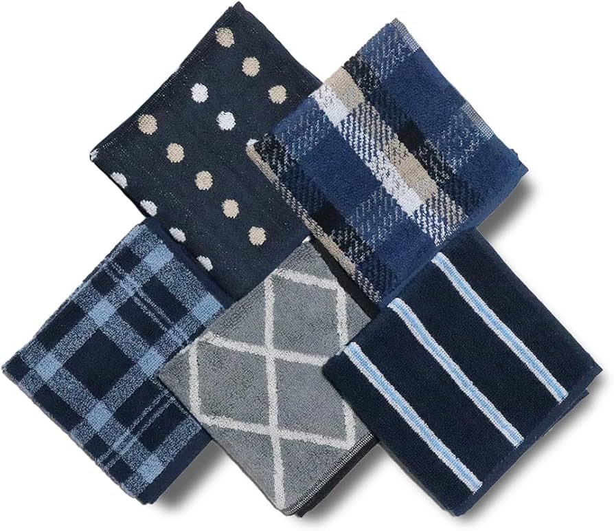 ハンカチセット 25cm角合わせタオルハンカチ(赤) LINE FRIENDS – LINE FRIENDS