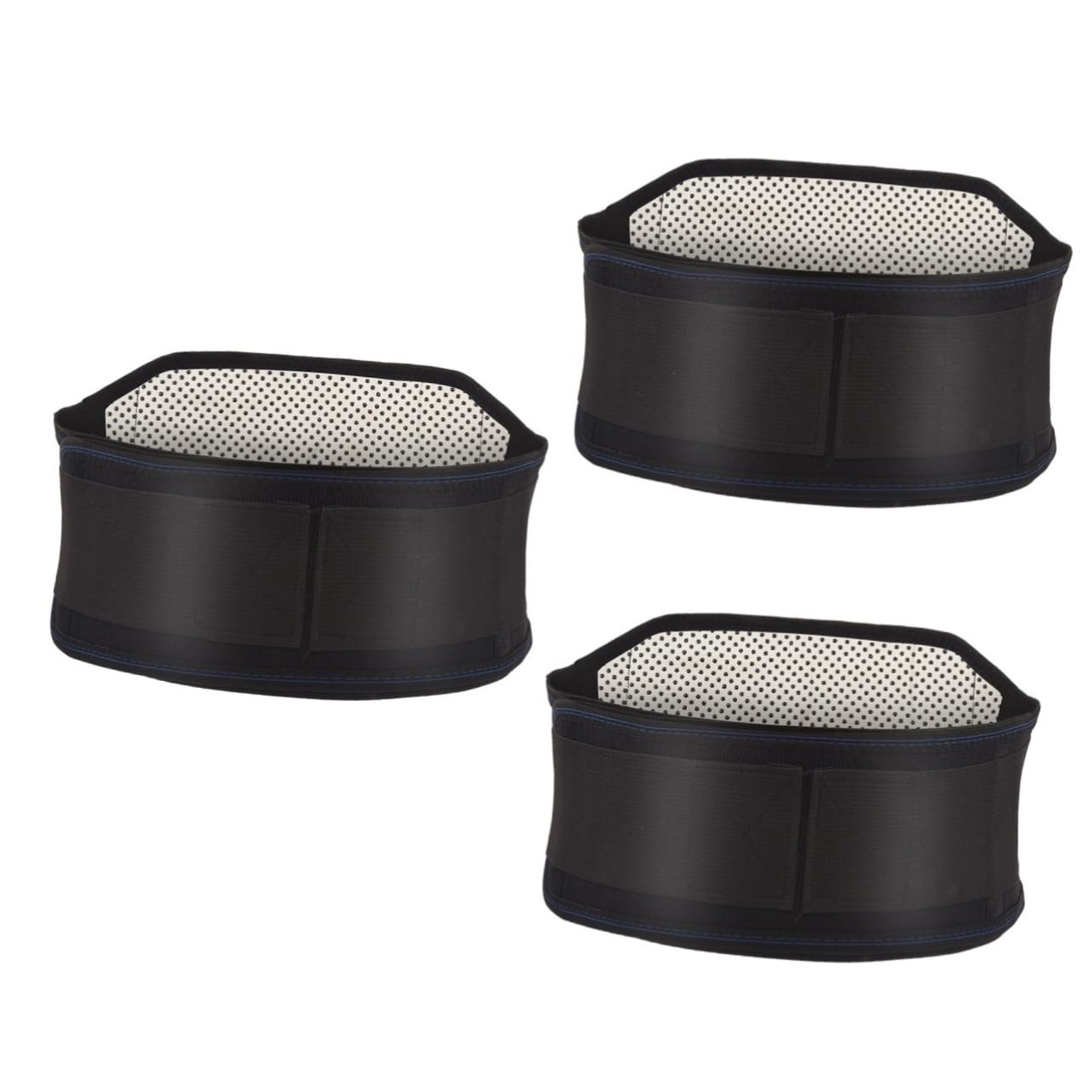 NOLITOY 3 Pcs Sports Waist Protection Belt Belly Band Warm Lumbar Brace for Back