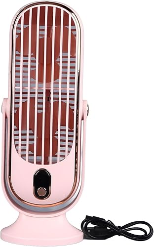 Ventilador de torre de mesa portátil, enchufe USB de 5 velocidades, ventiladores de escritorio personal, silencioso, sin escobillas, ventilador de