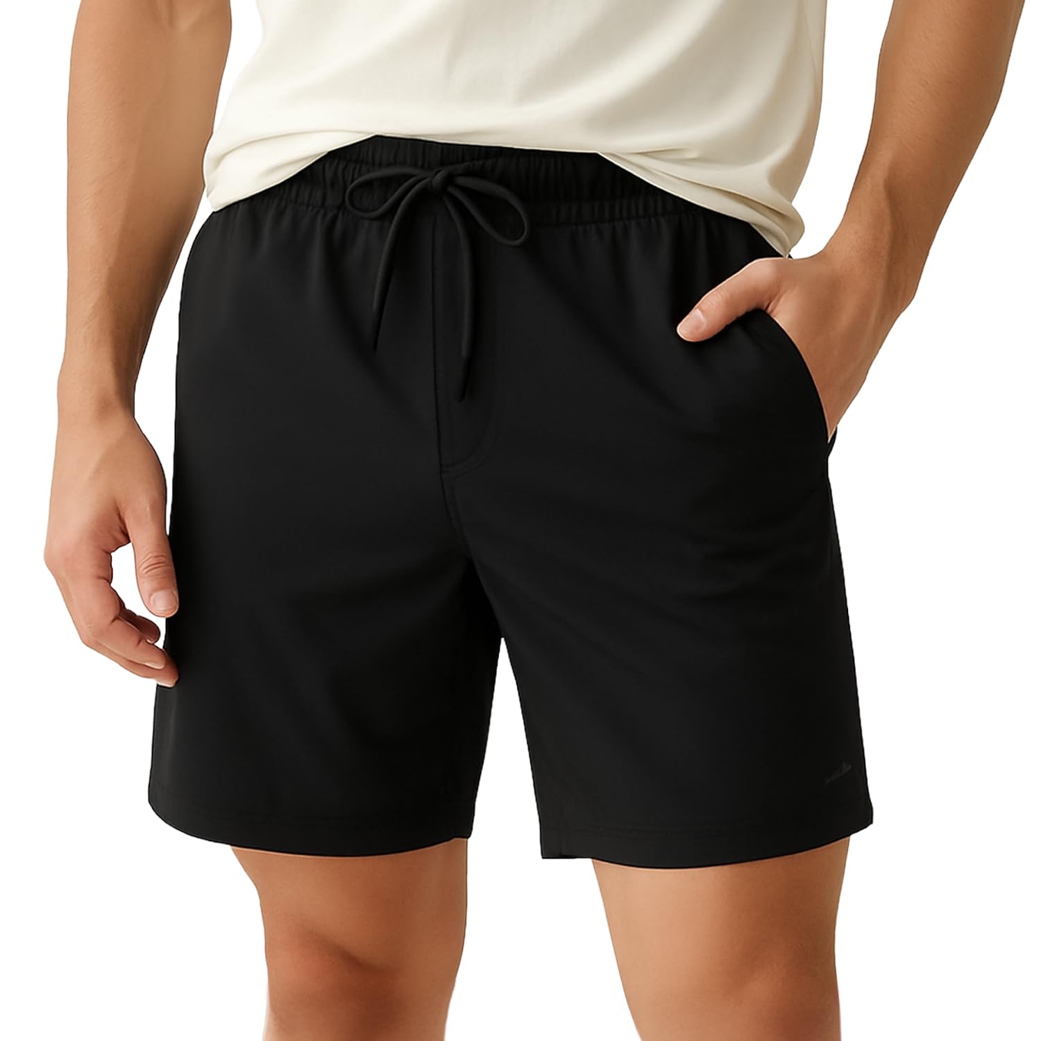 Boldfit Shorts for Men Solid Men Shorts Regular Fit Gym Shorts for Men Workout Yoga Outdoor All Day Shorts for Men All Season Wear Cotton Poly Quick Dry Mens Shorts Yoga Shorts-picture-17