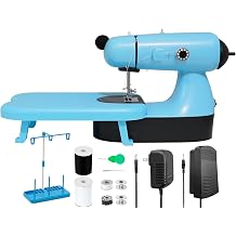 Mini Sewing Machine - Portable Small Sewing Machines for Beginners - Fast Stitch Suitable for Clothes, Jeans, Cutains, DIY Home Travel