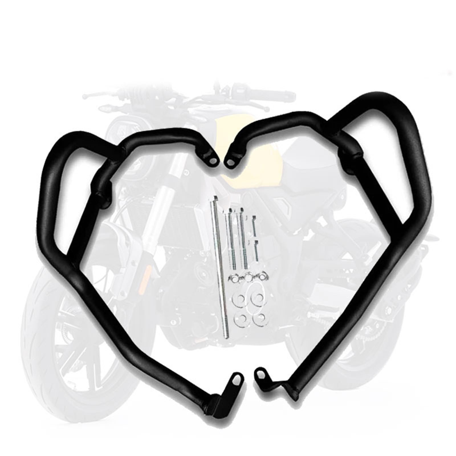 Componenti Moto Per Loncin Voge 350 AC 350-AC 350/AC: Protezione Motore, Barriera Stradale, Paraurti Di Telaio
