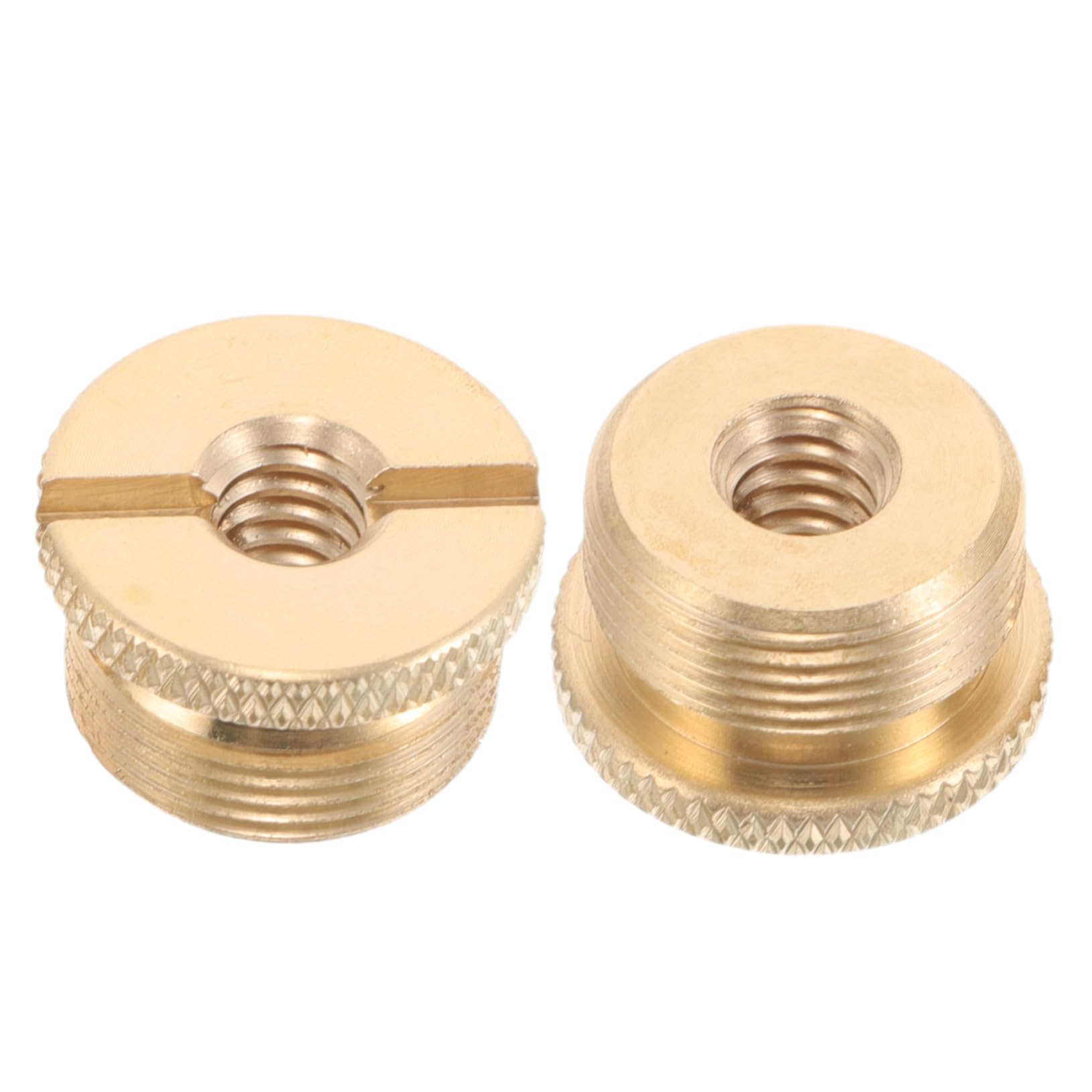 BESPORTBLE 2Pcs Microphone Screw Adapter Female to Copper Threaded Mount for Microphone Positioning and Stands Compatible with Various Microphones for Recording
