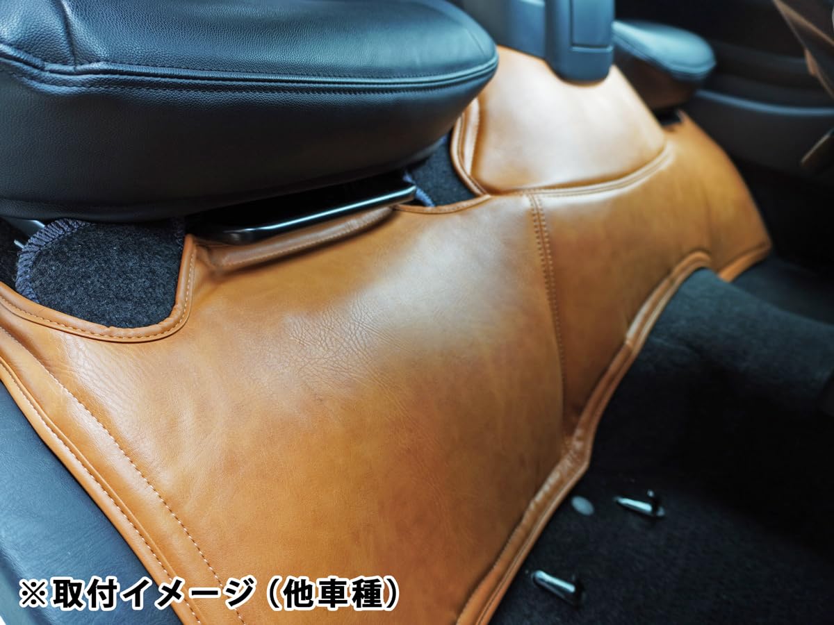 エブリイワゴンDA17Wフロント用 PVCレザーデッキカバーヴィンテージブラウン Amazon | エブリィワゴン DA17W 専用 デッキカバー フロント用 PVC