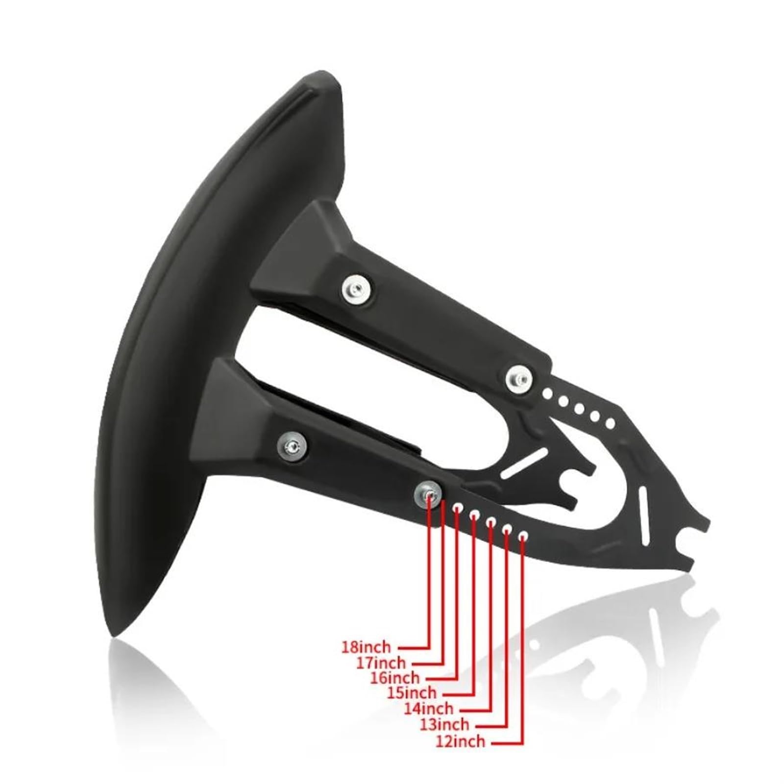 Hugger Parafango Accessori Moto Modificati Copertura Antispruzzo 14-18 "ruota Posteriore Parafango PP Moto Parafango Posteriore Universale Per Cafe Racer Parafanghi Motocicli