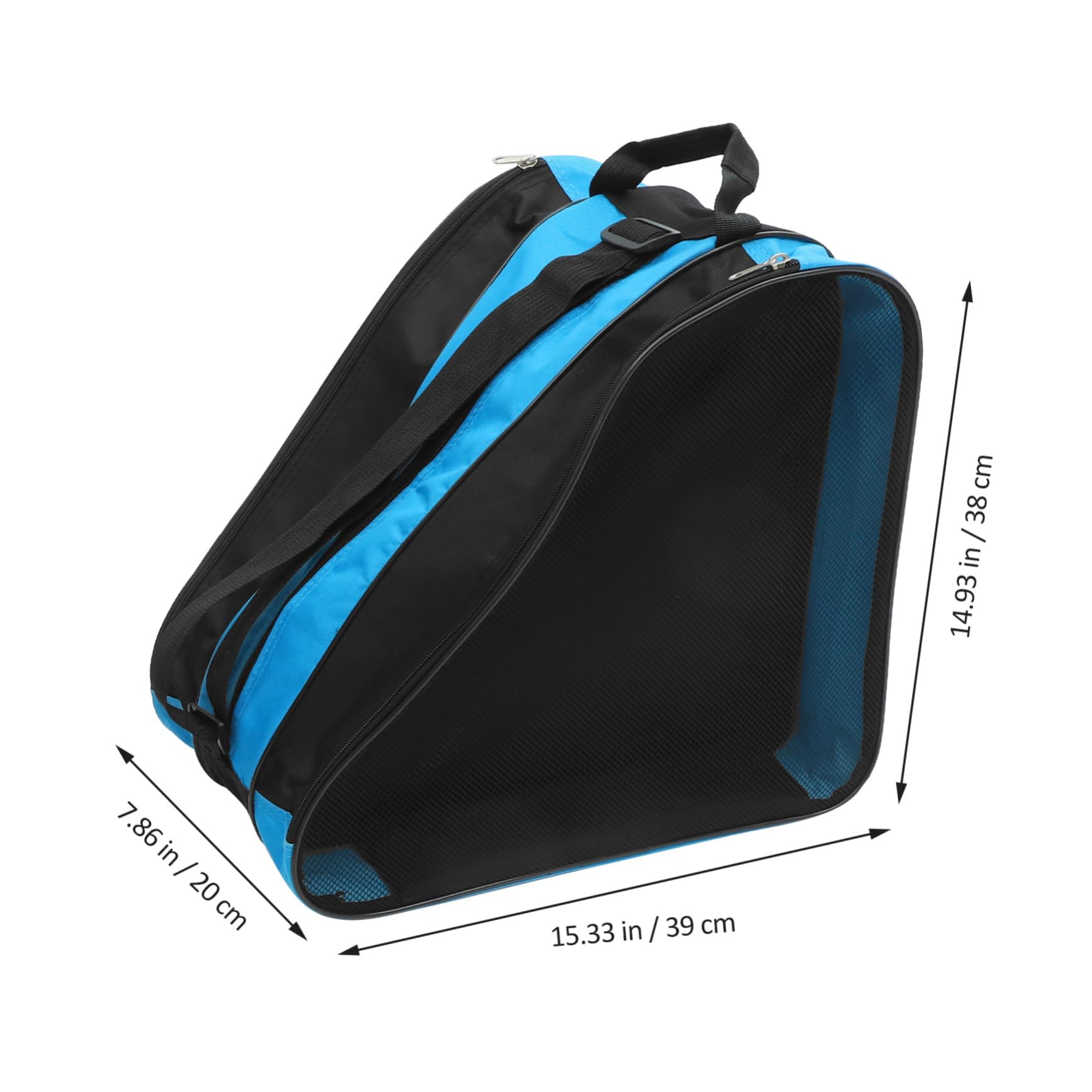 SUPVOX Borsa Porta Pattini a Rotelle 2 Pezzi in Oxford, Nero, Portatile | Pattini su Rotelle e Ghiaccio, Uso Outdoor, Semplice Pulire, Design Semplice e Pratico