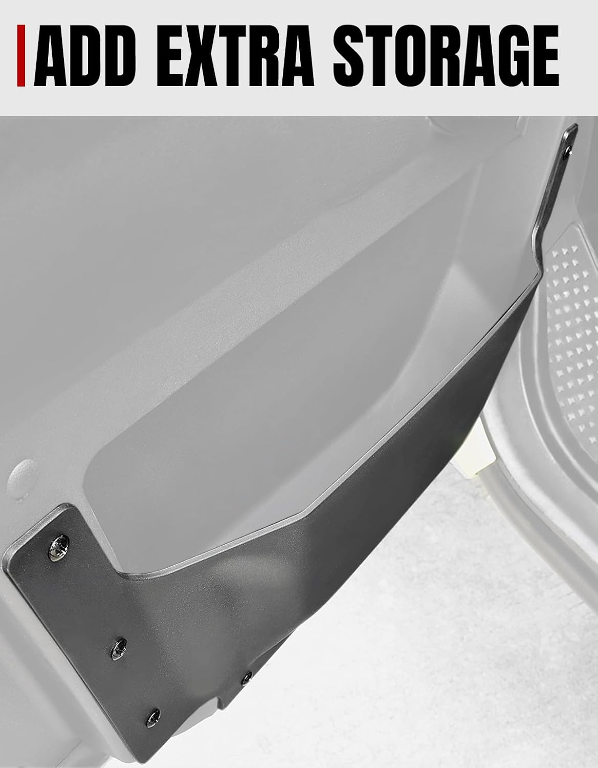 A & UTV PRO Front Door Pockets Storage for Yamaha Wolverine RMAX 2 1000 / RMAX 4 1000 2021 2022 2023 2024 2025, Interior Front Seat Door Pockets Box Accessories, 2PCS