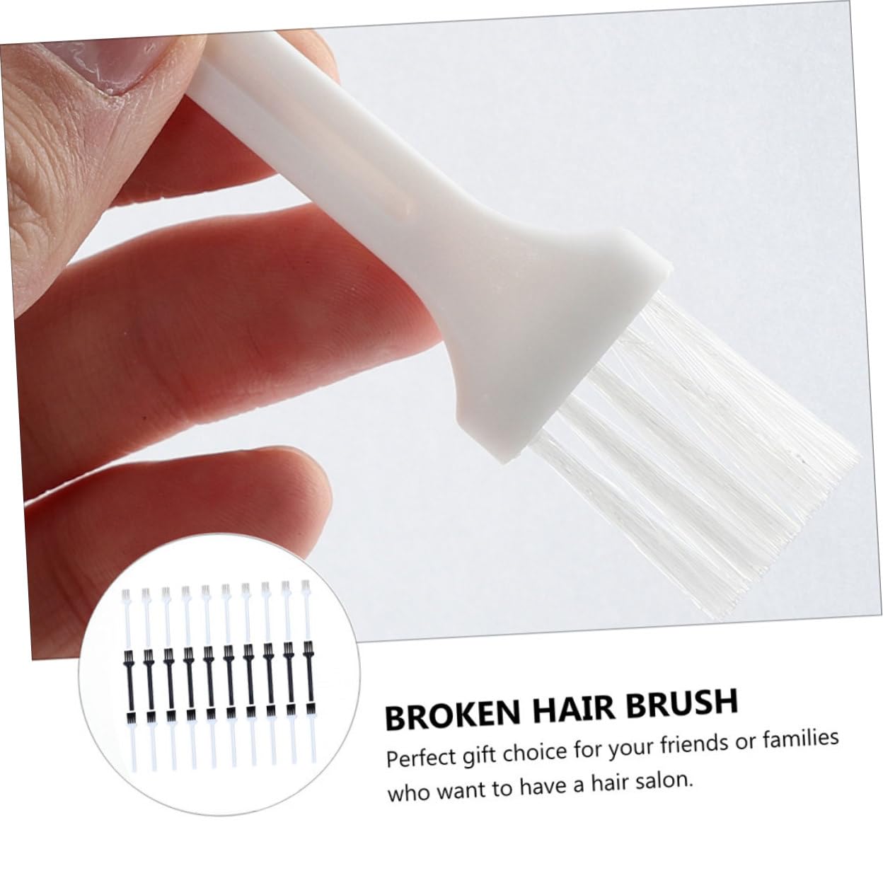 Mikinona Razor Cleaner Electronic Cleaning Brush Plastic Mini Portable for Home Travel Use