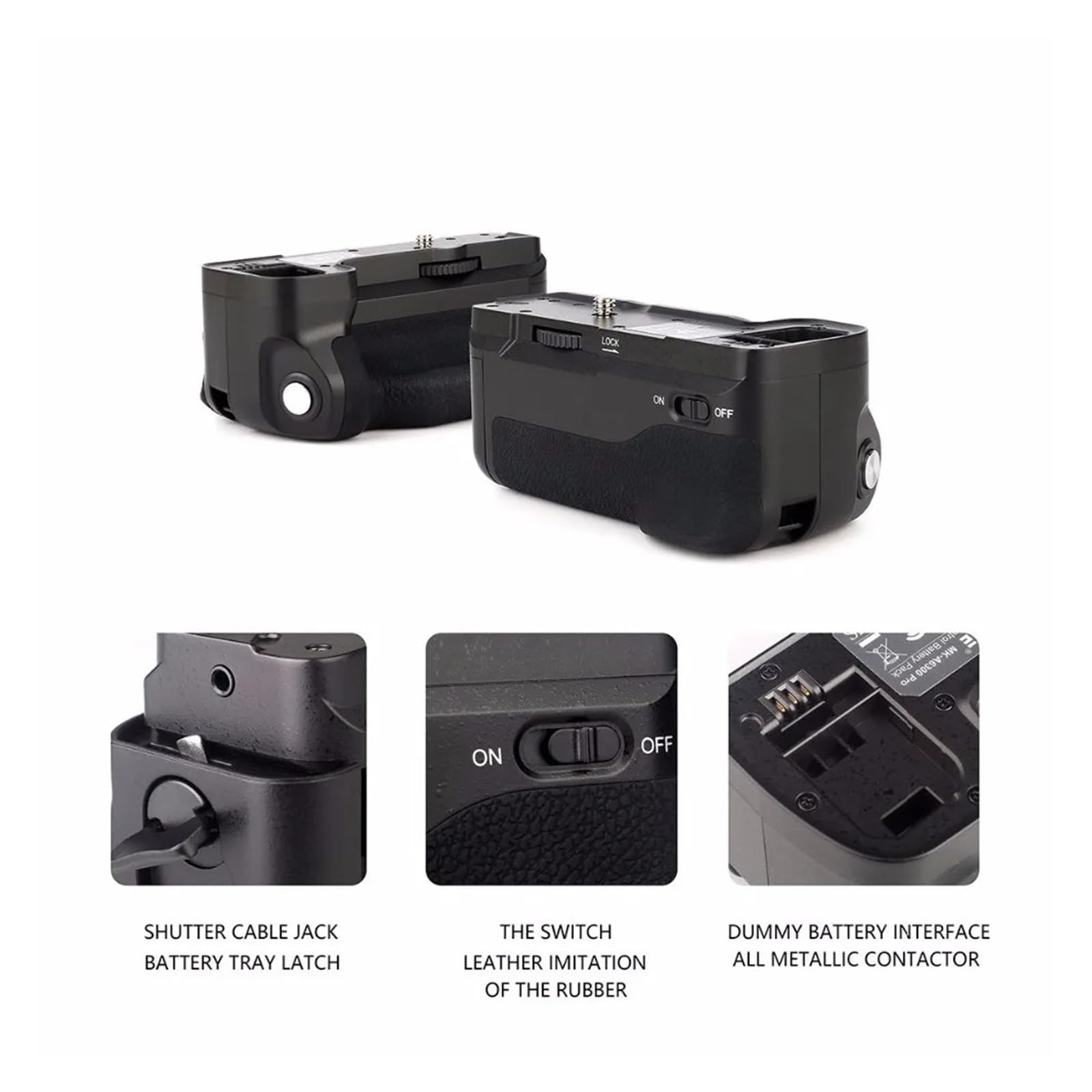 Compatibile con l'impugnatura portabatteria Sony A6300 A6400