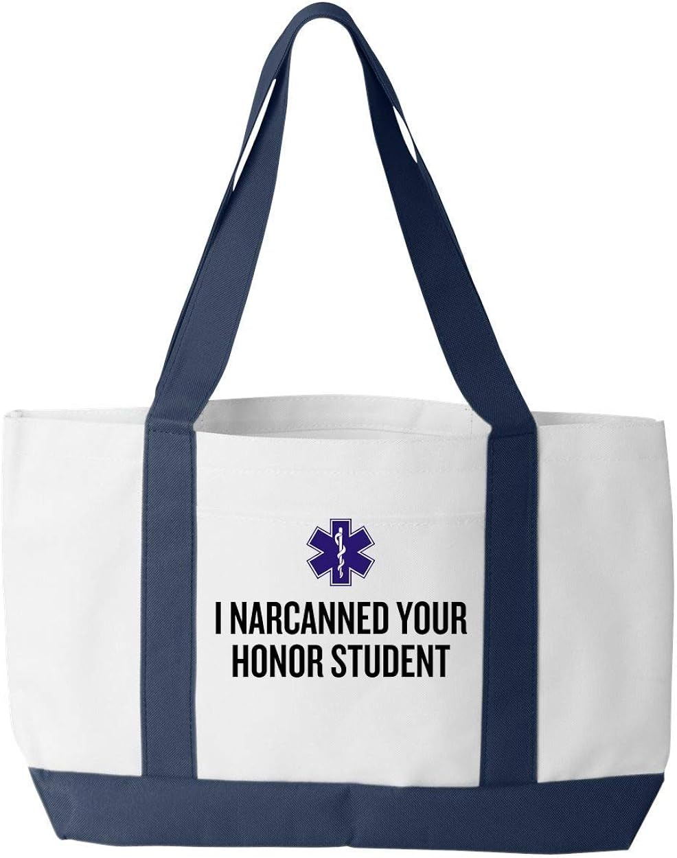 Amazon Com Funny Paramedic Tote Bag Emt Gift Idea Ems Ambulance I Narcanned Your Honor Student Emergency Medical Technician Clothing