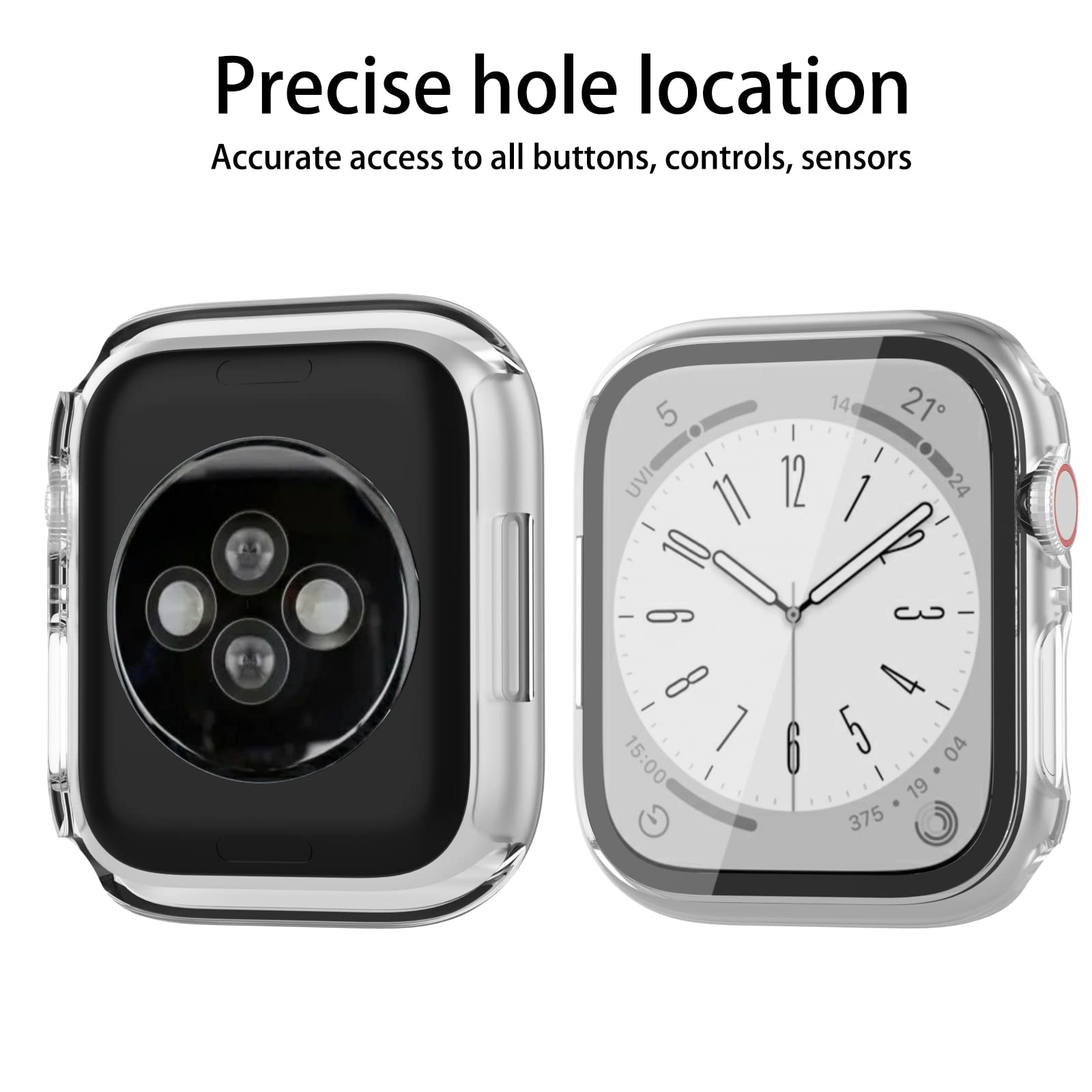 Amazon.co.jp: Apple Watch Series 9/Series 8/Series 7 41mm用ケース 