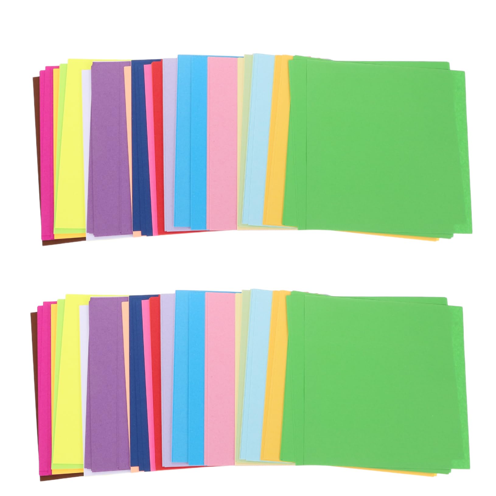 600fogli Carta Origami Quadrata Colori Vivaci e Misti per Ragazzo Ragazza Attività Artistiche e Scolastiche Facile da Piegare per Progetti Fai da Te