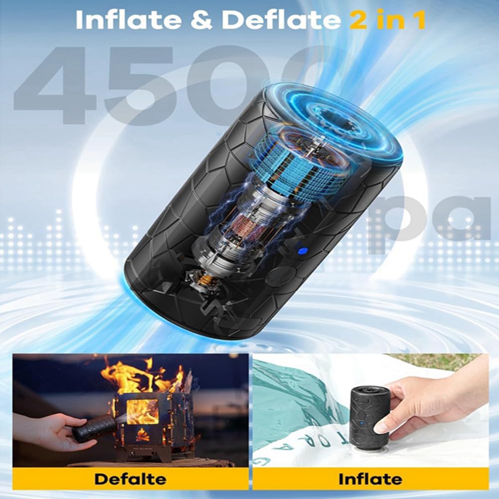 2x Aufblasbare Reisekissen 34x22cm - Ultraleicht Für Strand & Camping | Sitzkissen & Nackenstütze