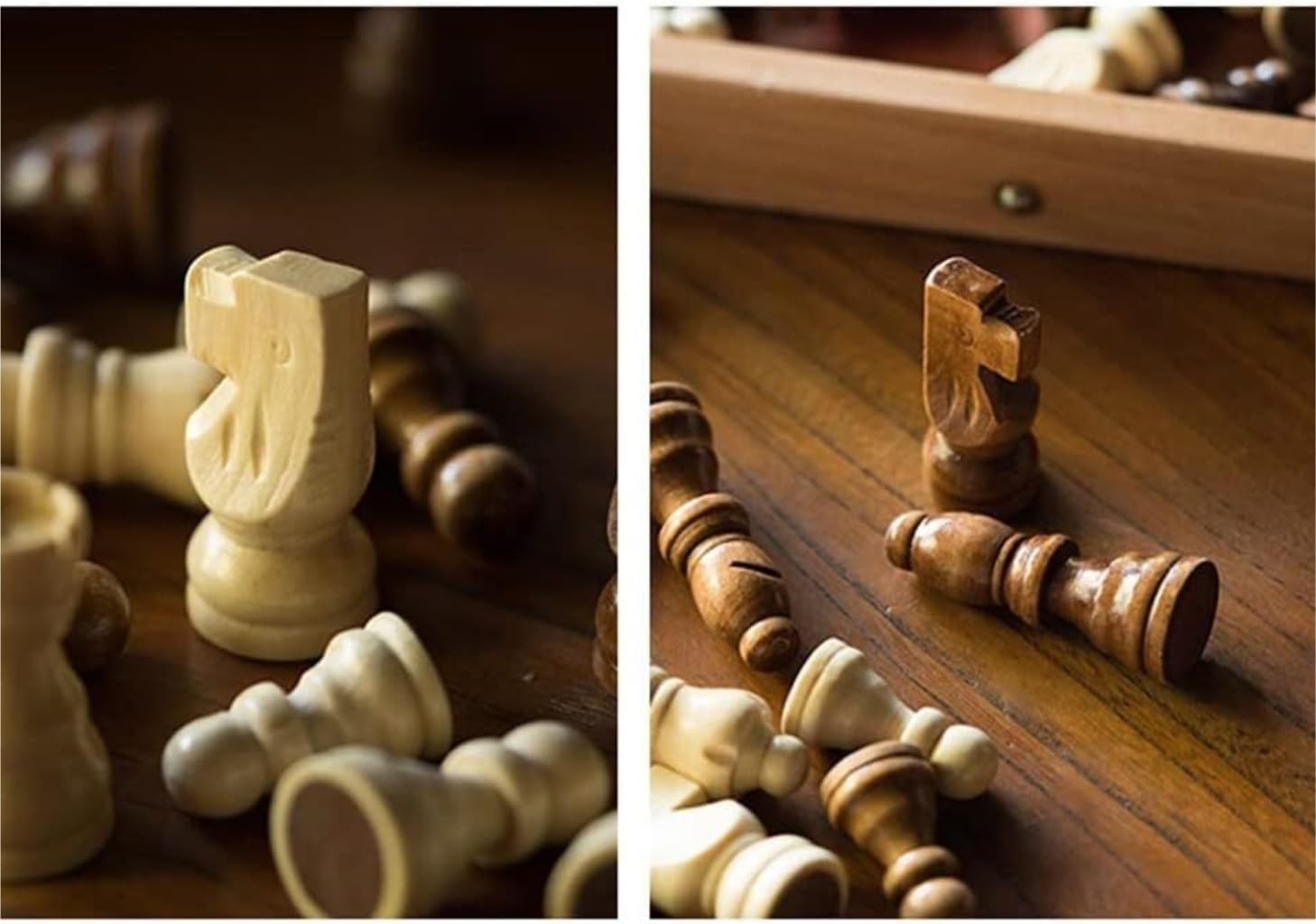 Szachy Szachownica Do Gier Planszowych Szuflada Do Przechowywania Szachy Wysokiej Klasy Drewniana Klasyczna Gra Planszowa Przenośna Dla Początkujących Chess Jeu
