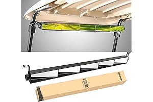 EZGO Golf Cart Mirrors, 5-Panel Universal Mirror for Yamaha EZGO Club Car