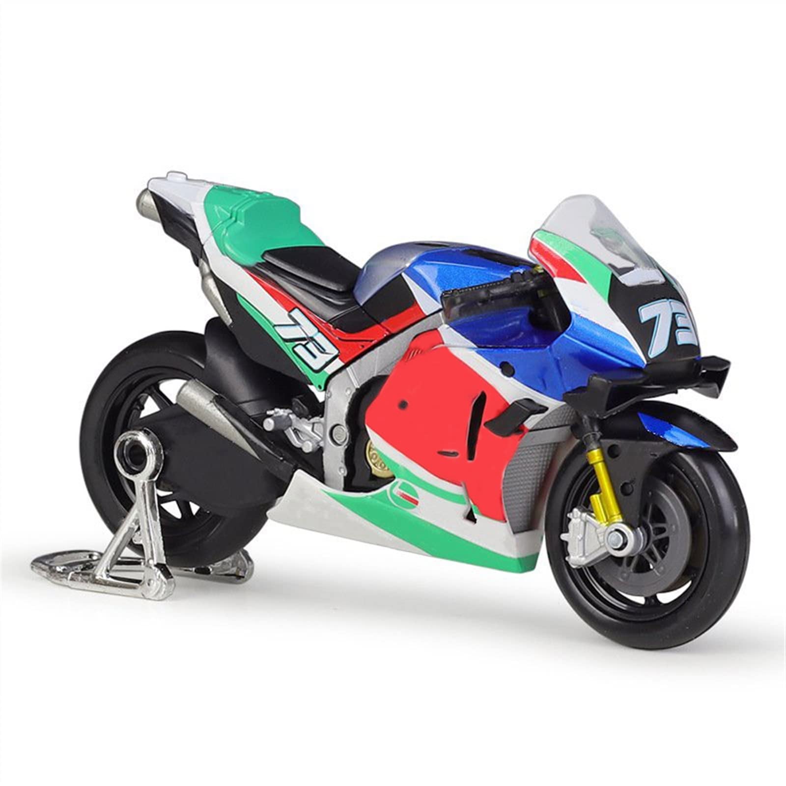 SEYXF Motorbike Toy 1:18 for H-onda RC213V 73 2021 Motorcycle Model Toy Collection