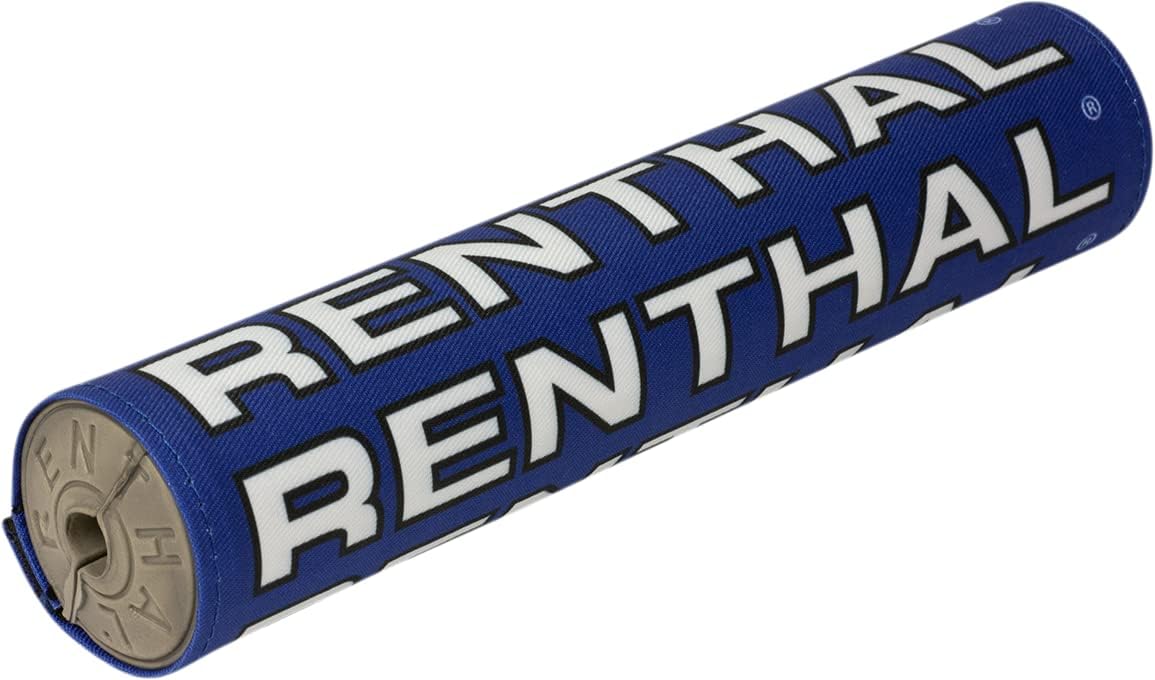 Renthal P349 Vintage SX Crossbar Pad - Blue/White