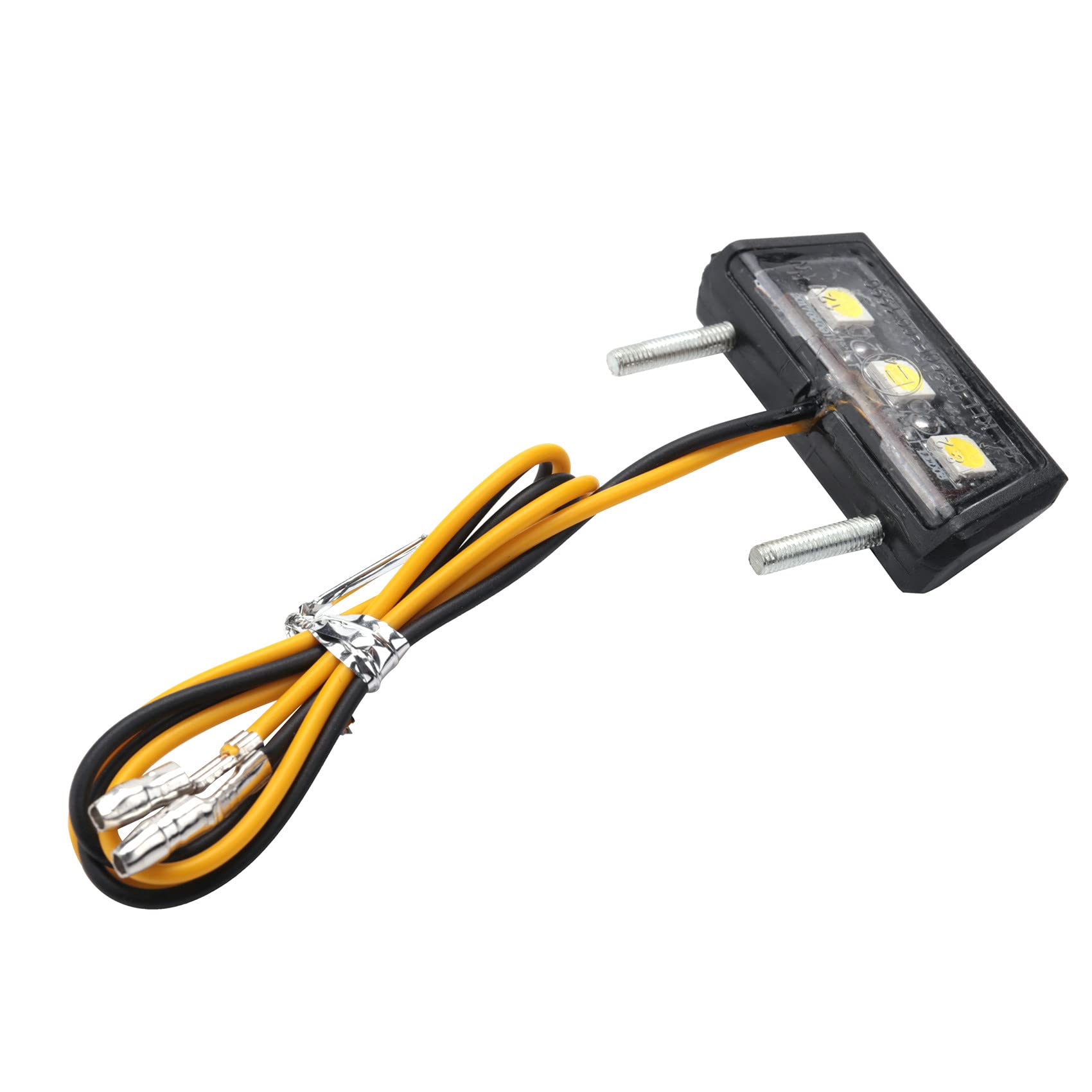 Lampe LED DÉCoratif De Moto Lampe De La Plaque D'immatriculation pour Blanc