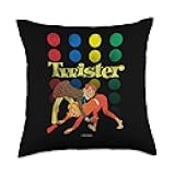 Twister Original Throw Pillow, 18x18, Multicolor