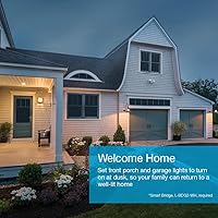 Vista 4 de Lutron Caseta - Kit de interruptor inteligente de 3 vías, con control remoto Pico, placa de pared, soporte de pared para luces LED y ventiladores, 5