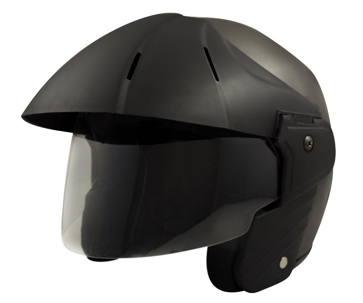 Sage Square Deltz Power Plus ISI Certified Open Face Helmet (Extra Large, Grey Matte)