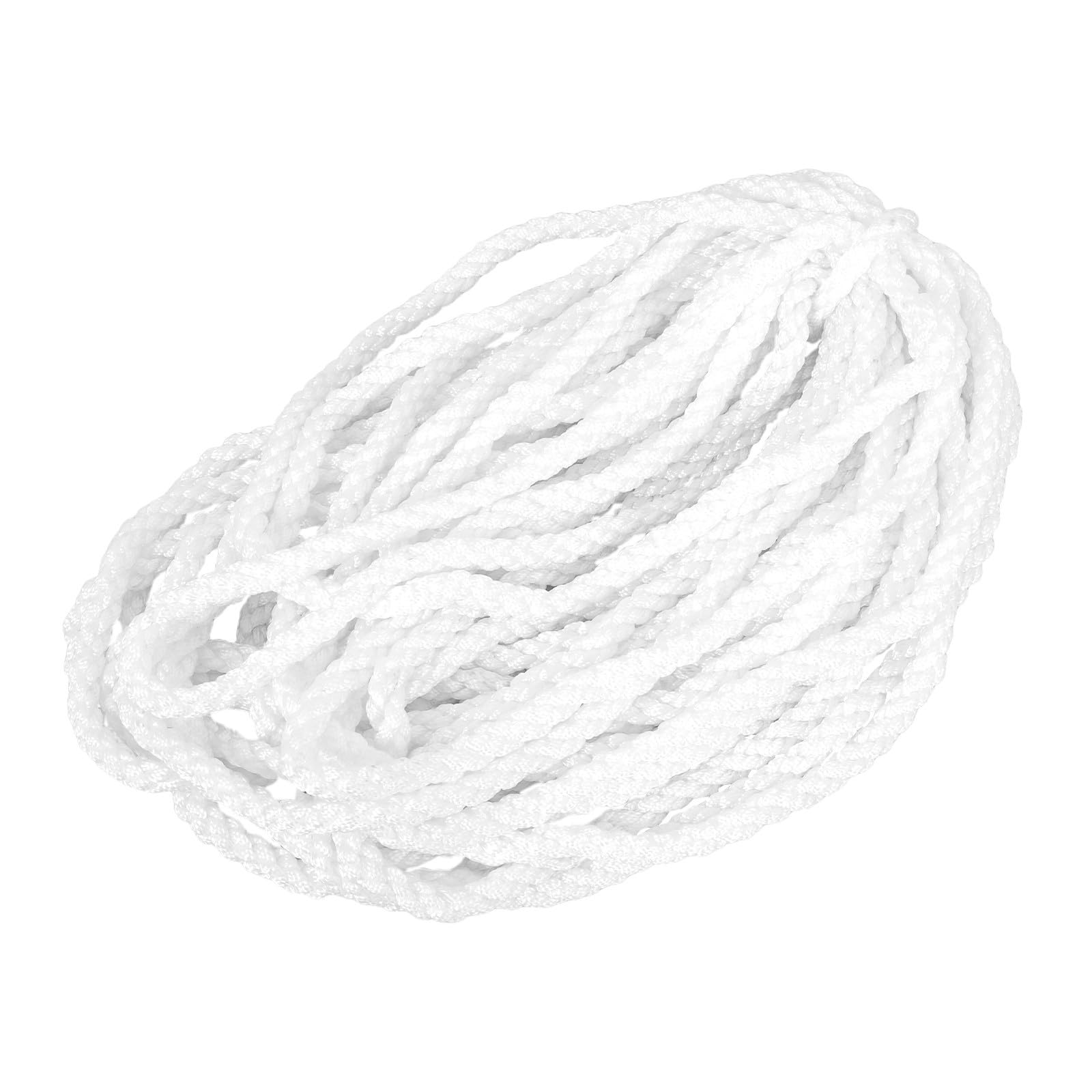 Corde nylon et polypropylène blanche COHEALI 3 brins haute résistance extérieure