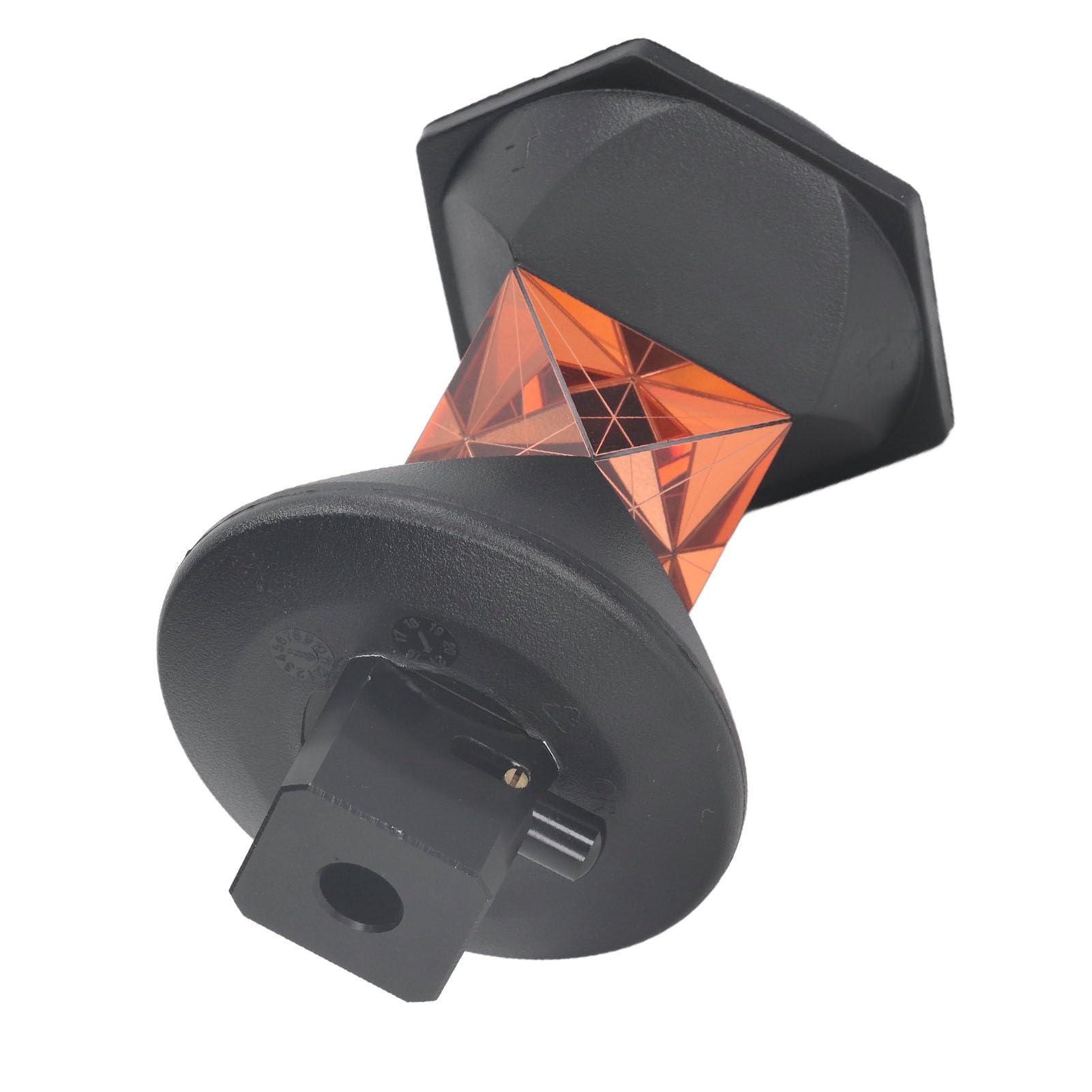 Prisme de Station Totale Universel, Prisme à 360 °, Réflecteur de Prisme de Station Totale, Suivi Automatique, Film de Mesure de Haute Précision, Prisme Triangulaire, Niveaux