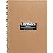 Kokuyo Campus Wide Twin Ring Notebook - Special B5 (7.5" X 10") - 30 Lines - 70 Sheets - Khaki Brown