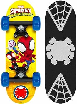 Stamp Mini Skateboard Découverte 17 Pouces Licence Spidey