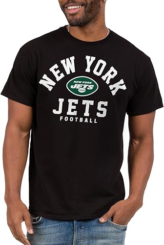Miniatura 33 de Junk Food NFL - Camiseta unisex para adultos con logotipo de equipo clásico de la NFL Negro