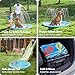 SLOOSH Splash Pad Water Toys - Sprinkler Mat for Toddler Kids Baby Play Water Games Pool Fun, Summer Outdoor Garden Lawn Backyard Party Supplies Gifts for Boys Girls (Sea Themed)