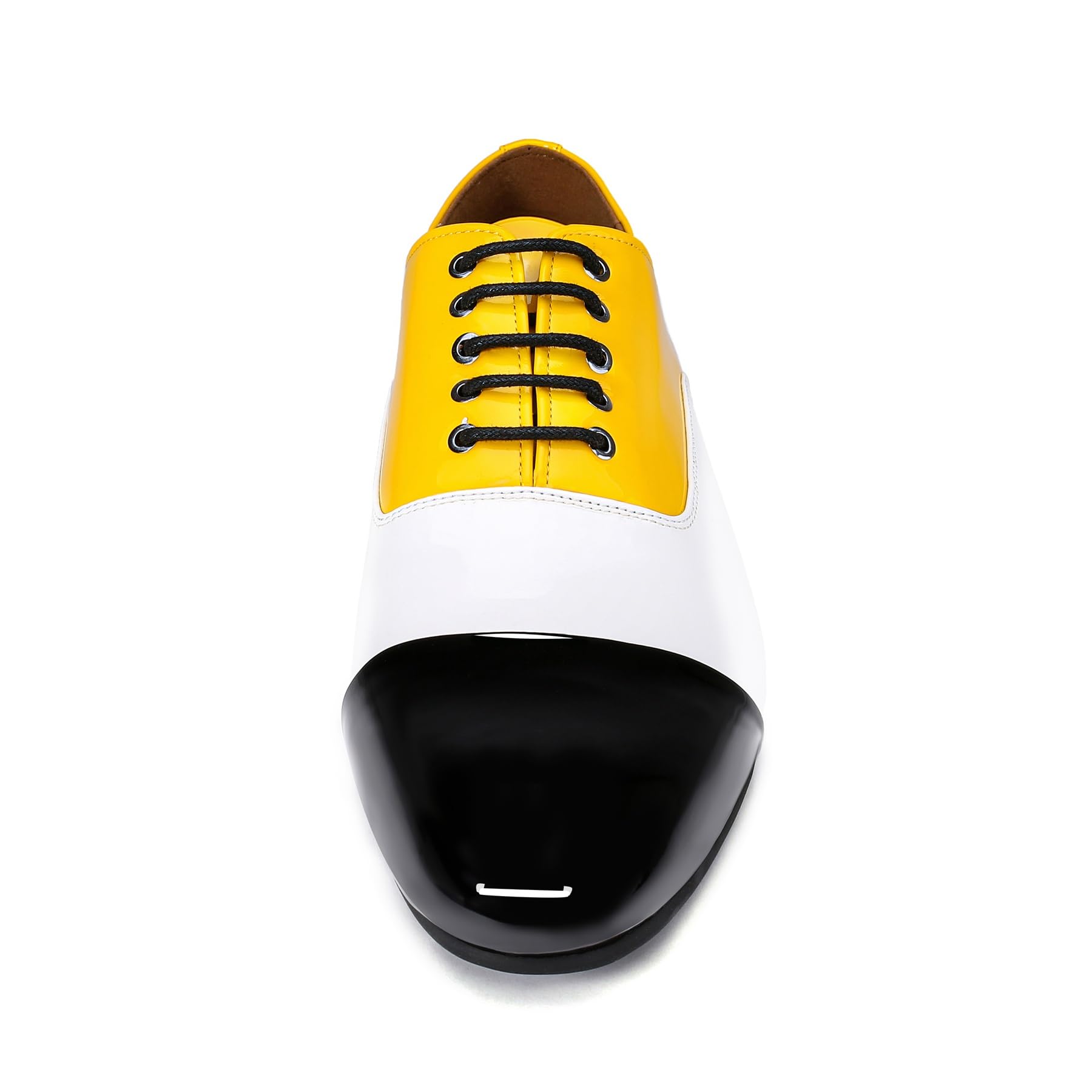 Allthemen Hombre Zapatos Formales Color Bloques Oxford Negocios Punta Redonda Ligeros Cómodos para Bodas y Cenas