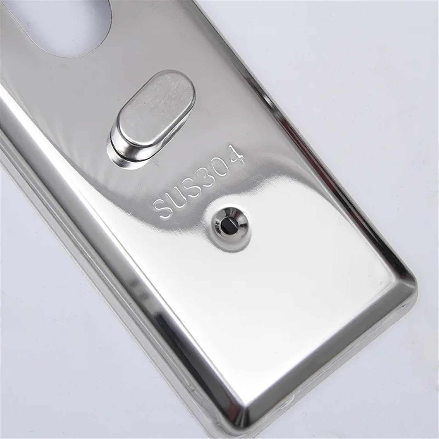 Stainless Steel Large Mirror Handle Silent Door Iron 1Pcs