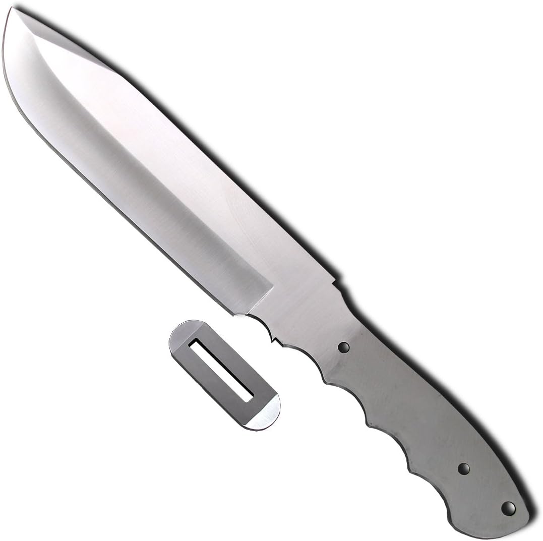 Hunting Knife Blade Blank 004 9Cr18MoV Stainless Steel