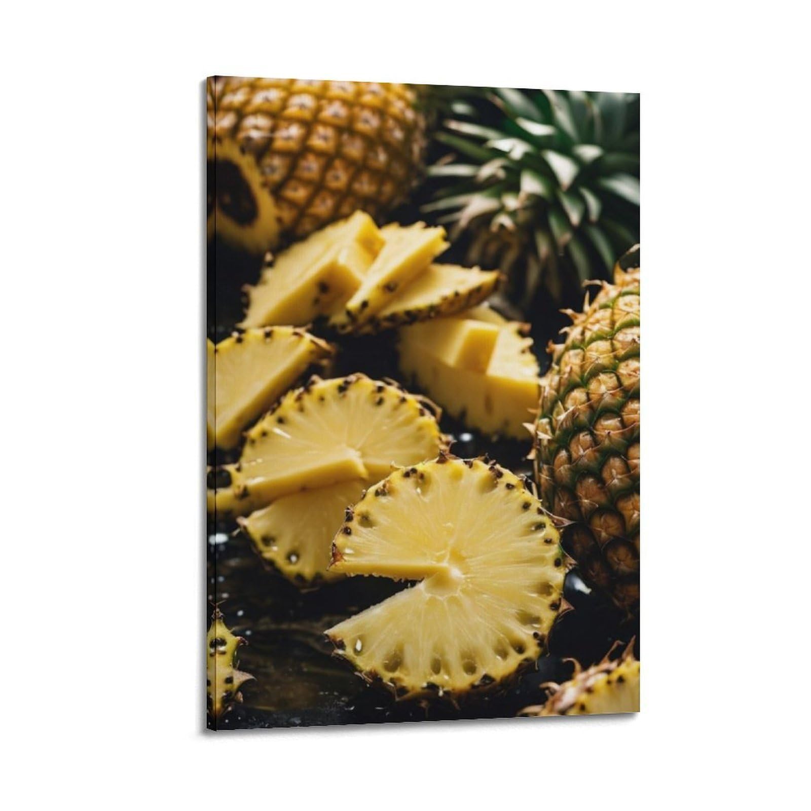 Poster ananas moderne 50x75cm pour habiller un mur blanc vide - 6