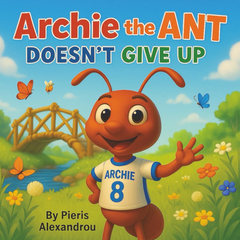 Archie the Ant Doesn't Give Up: Never give up. Always believe in yourself.