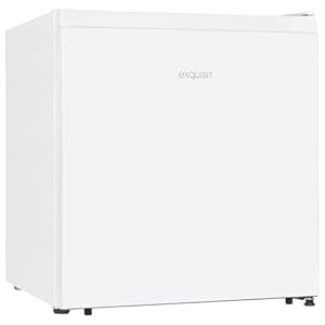 Exquisit GB40-011E-PV Mini-vrieskast, 34 liter, thermostaat, wit, energielabel: E
