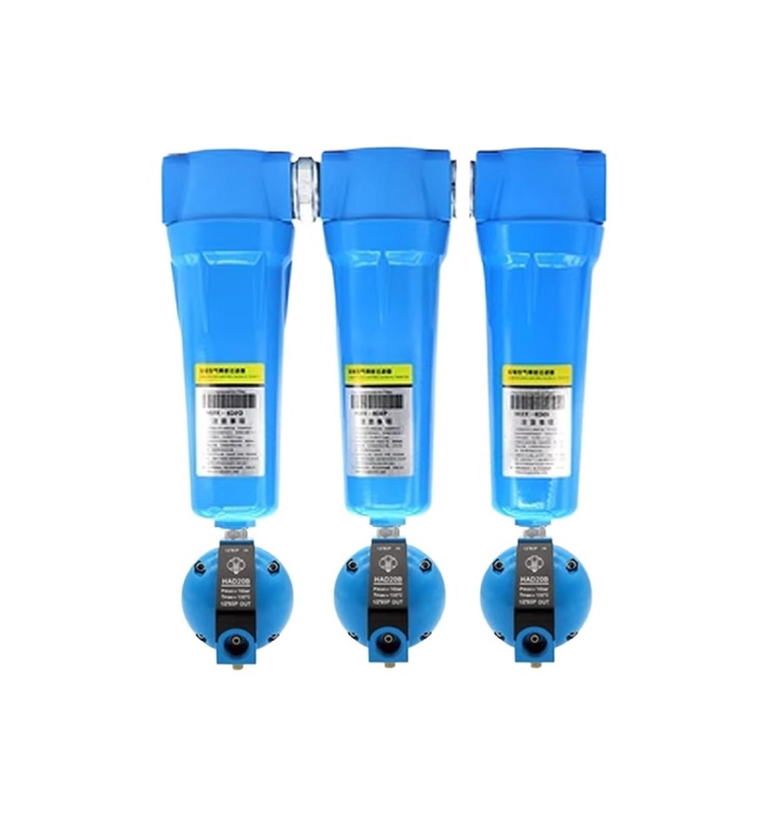 PHNOITPQ QPS 015/024/032/060 Precision Filter Dryer air Compressor Wire Oil-Water Separator AD402 Electronic Drainer(035 HAD20B)